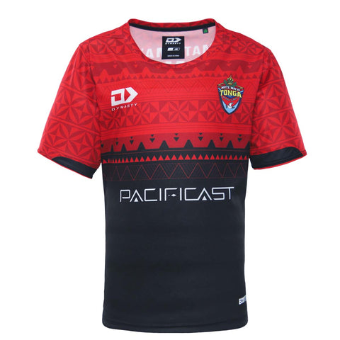 2022 Tonga Rugby League World Cup Junior Training Tee - FRONT