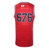 2022 Tonga Rugby League World Cup Mens Basketball Singlet-BACK