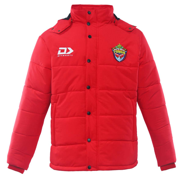 2022 Tonga Rugby League World Cup Puffer Jacket-FRONT