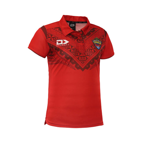 2022 Tonga Rugby League Ladies Media Polo-RIGHT