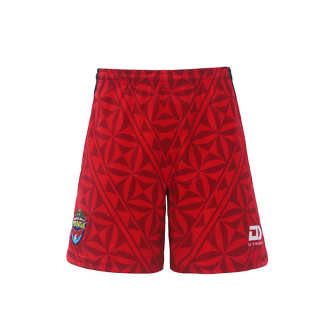 2022 Tonga Rugby League Mens World Cup Gym Shorts-FRONT