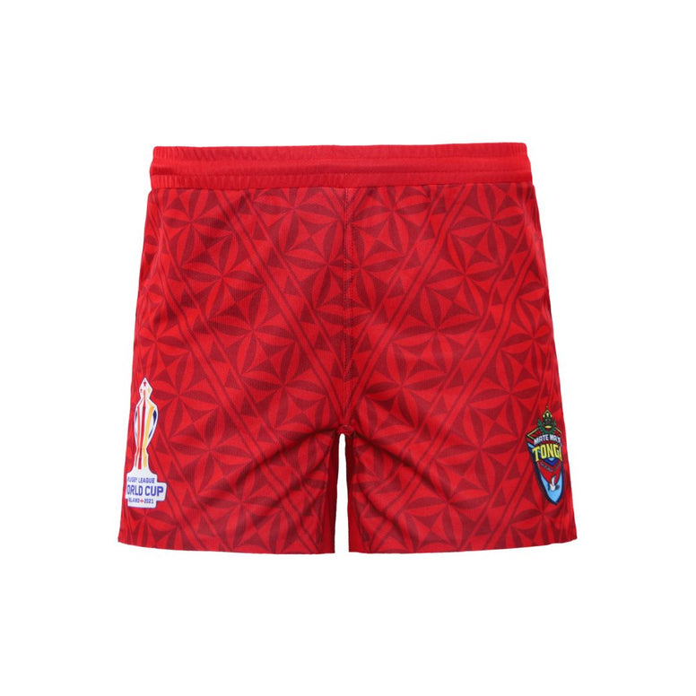 2022 Tonga Rugby League World Cup Home Short-FRONT