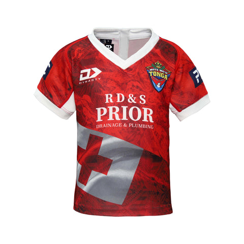 2022 Tonga Rugby League Toddler Replica Home Jersey-FRONT