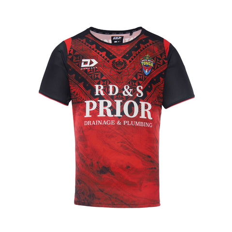 2022 Tonga Rugby League Training Tee-FRONT