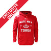 2022 Tonga Rugby League-Junior Red Hoodie-FRONT